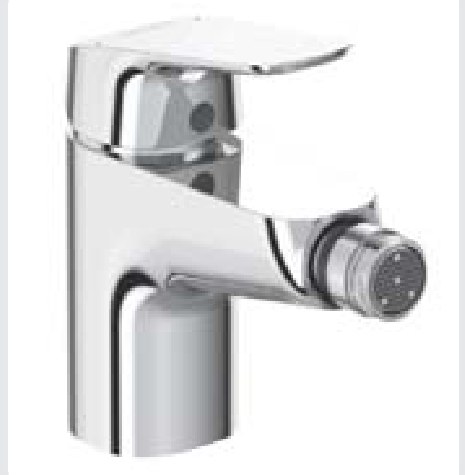 Basin mixer with tubular spout