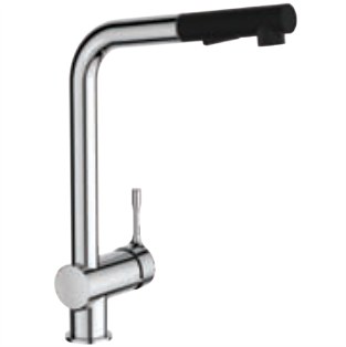 Ceralook Kitchen Mixer With Pull Out Spout L-Shape