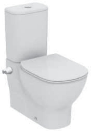 Tesi Floor-standing Back-to-wall Close-coupled Bowl