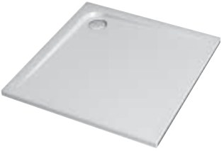 Ultra Flat Acrylic Square Shower Tray — 90x90x4