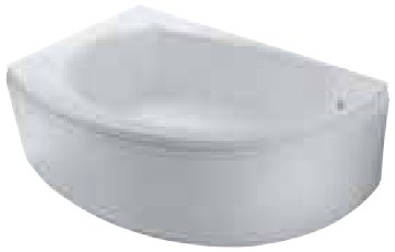 Plan Bathtub Left For Built-in Installation Or Installation With Panel — 170x110cm