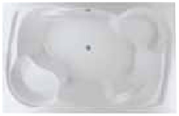 Reunion Bathtub For Built-in Installation Or Installation With Panels — 200x130cm