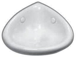 Corner soap holder