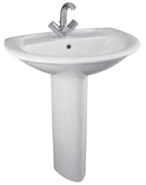 عامود حوض معلق لحوض 62/70 سم — 62cm